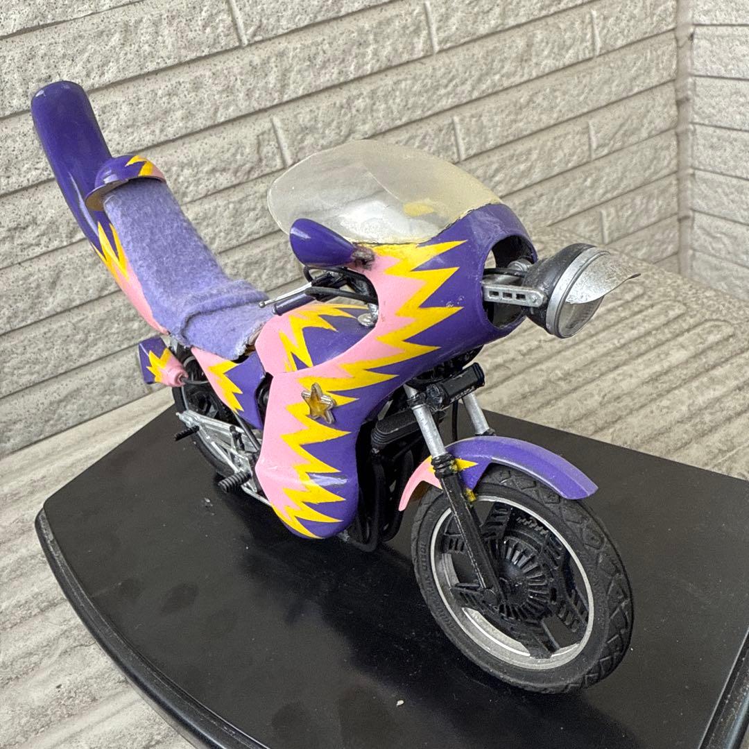 俺のマシン　CBX400F当時物　旧車會　暴走族　ロケット　3段シート　1/12