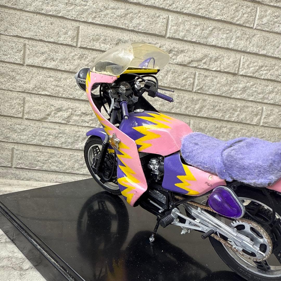 俺のマシン　CBX400F当時物　旧車會　暴走族　ロケット　3段シート　1/12