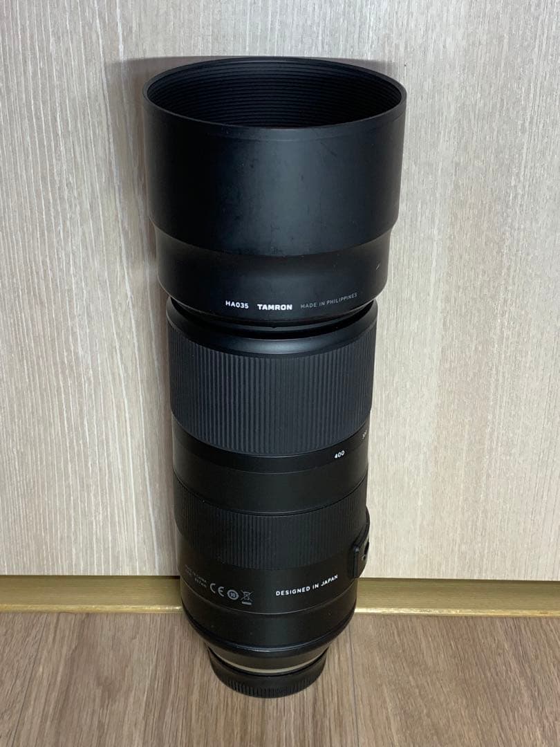 タムロン　100-400mm F4.5-6.3 Di VC USD ニコンF用