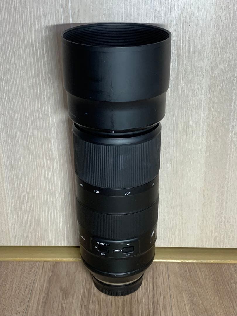 タムロン　100-400mm F4.5-6.3 Di VC USD ニコンF用