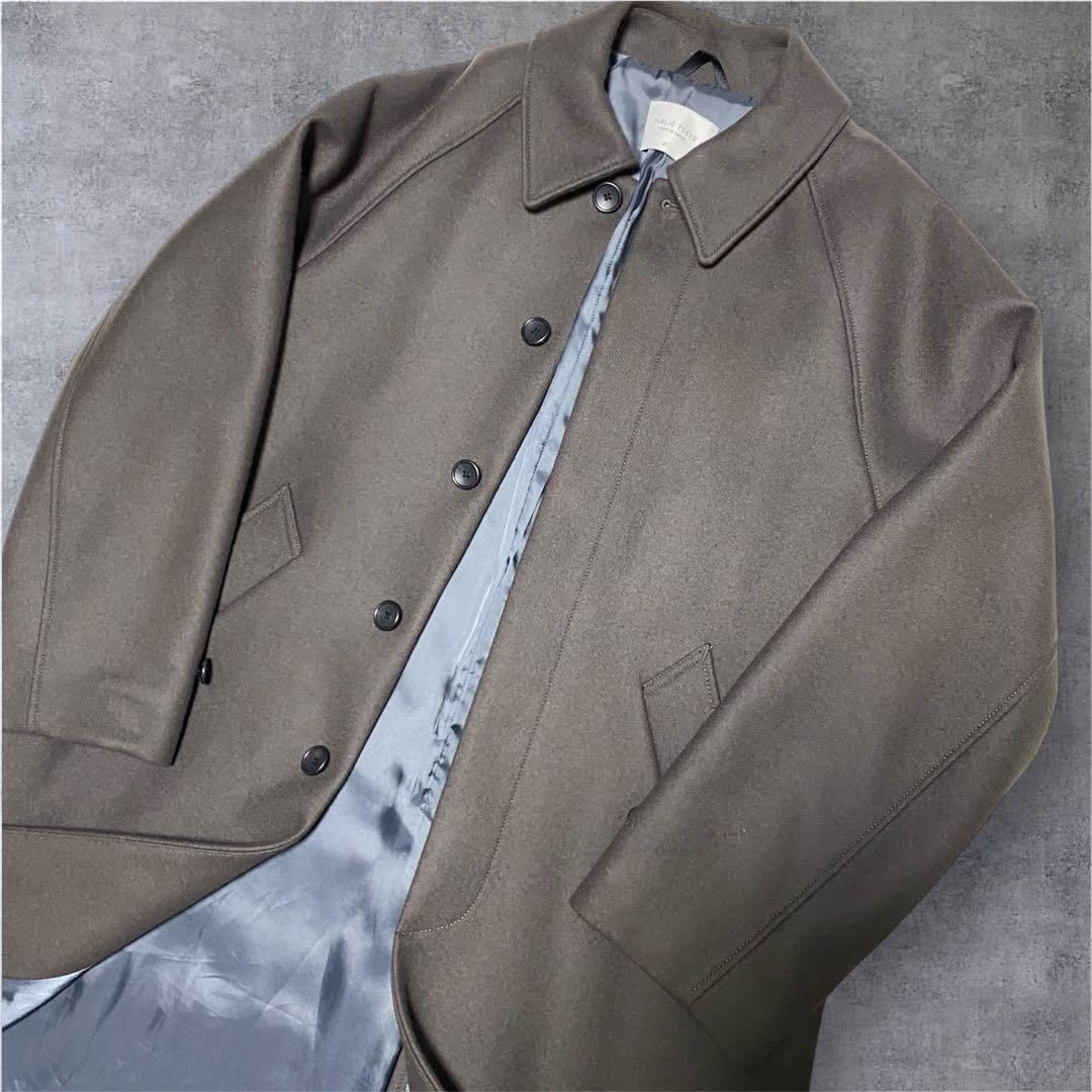 PUBLICTOKYO ステンカラーコート サイズ01 ダークグレー グレージュ ステンカラーコート【Loro Piana】 (241400-41) | HILTON | 紳士服