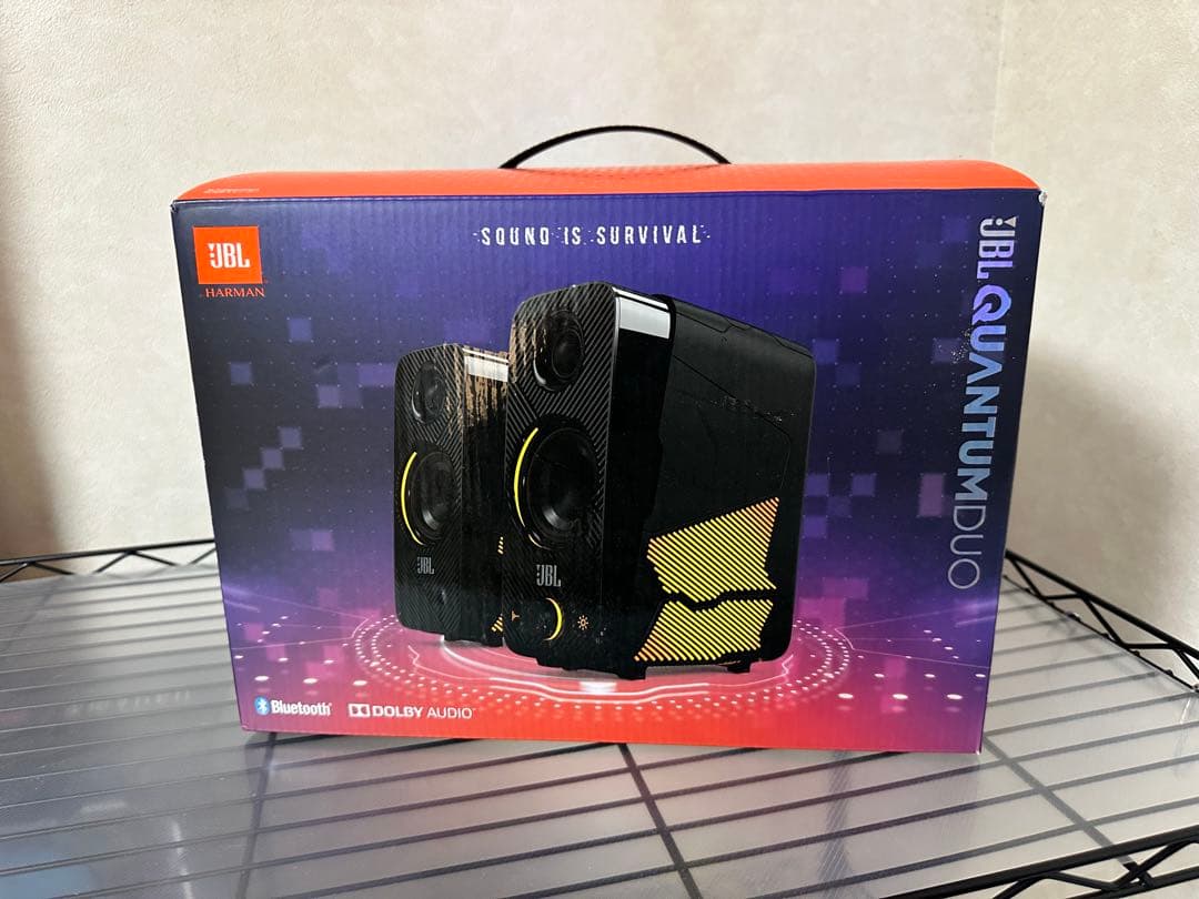 JBL Quantum Duo スピーカー JBLの光るゲーミングスピーカー！見た目も音も大満足な「JBL Quantum