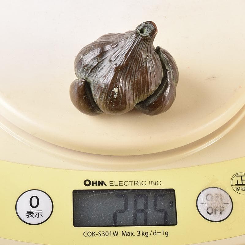 金工名品 古銅宣徳銅 大蒜 置物 紙鎮 在銘 C 8330E - メルカリ