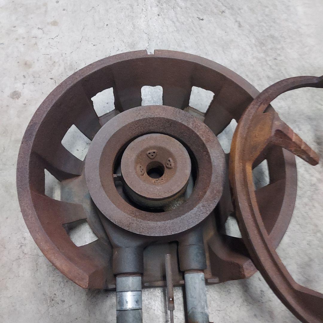 中古品】鋳物コンロMG-270B LP用ファイアースクリーンバーナー