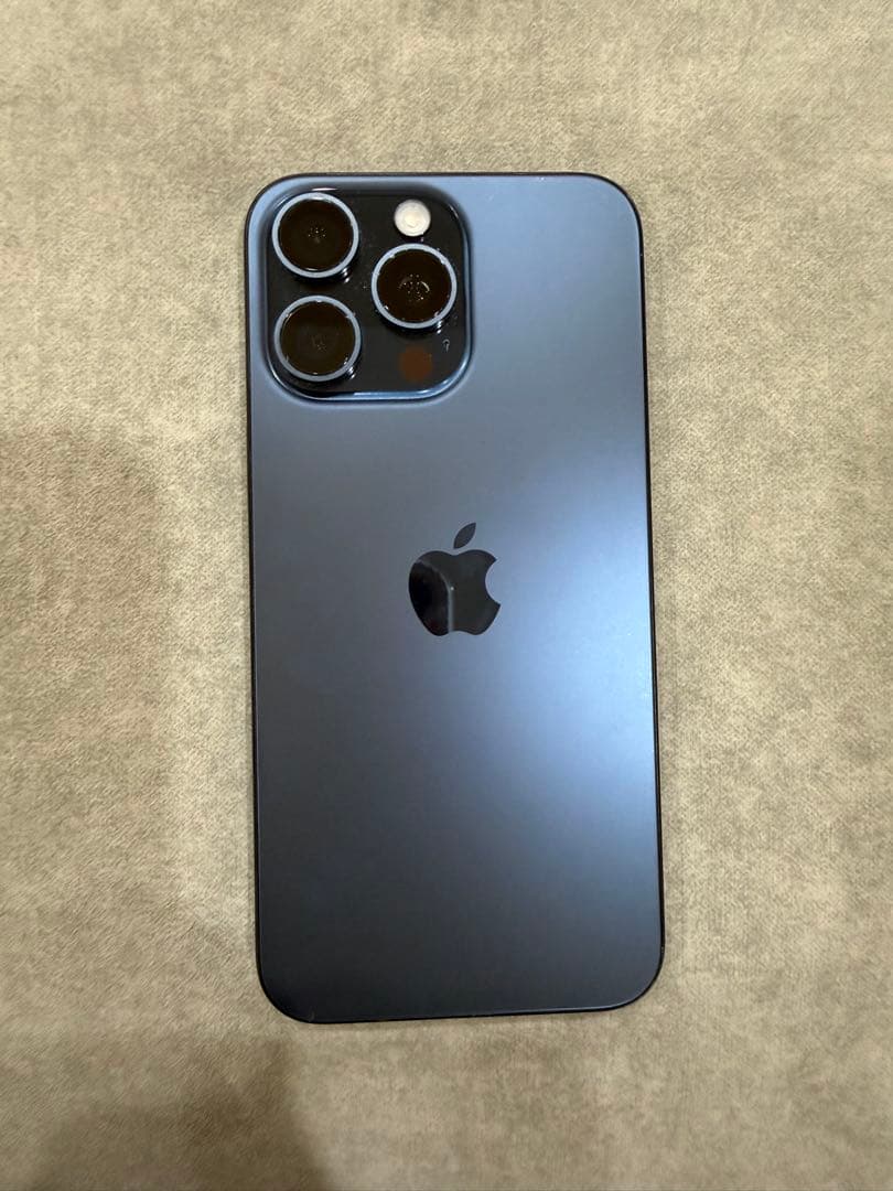 iPhone15promax 1TB Apple care + ブルーチタニウム iPhone 15 Pro 1TB - ブルーチタニウム（SIMフリー）[整備済製品