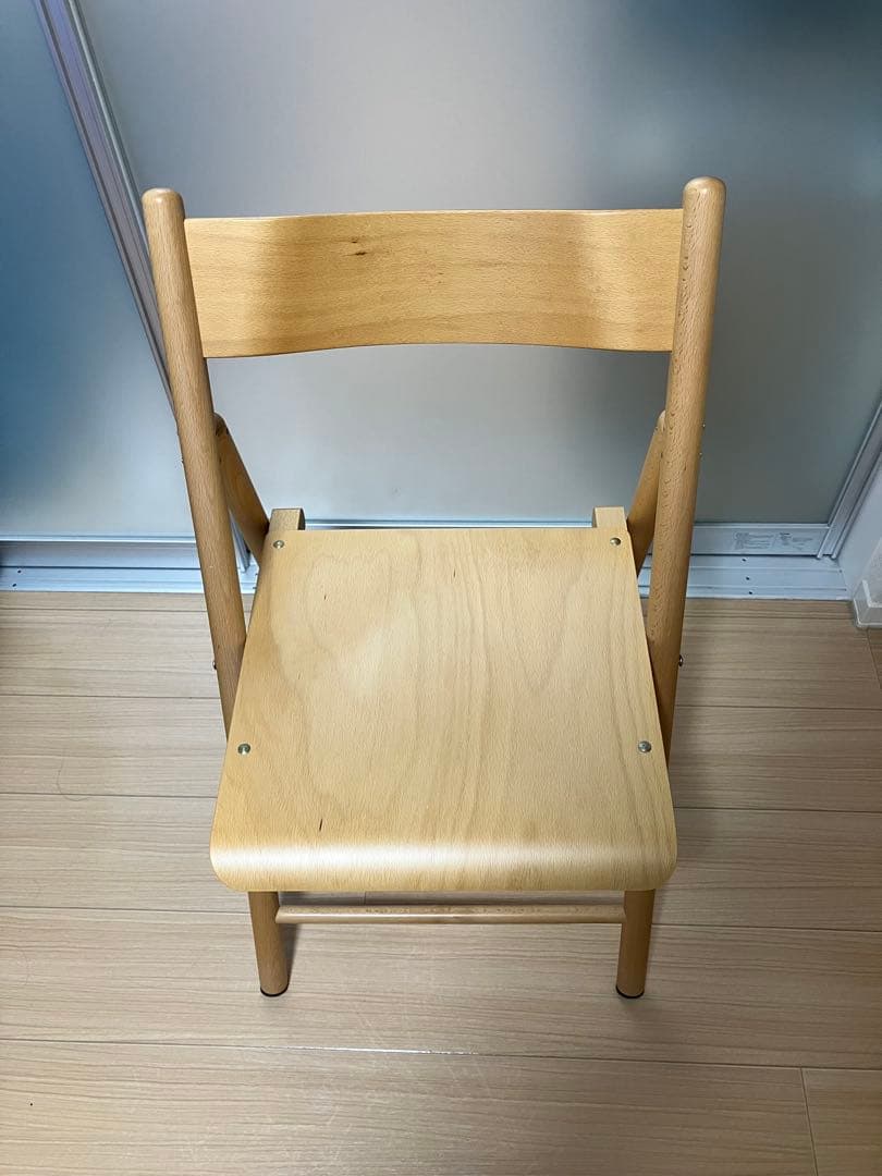 廃盤】無印良品 ブナ材 折りたたみチェア