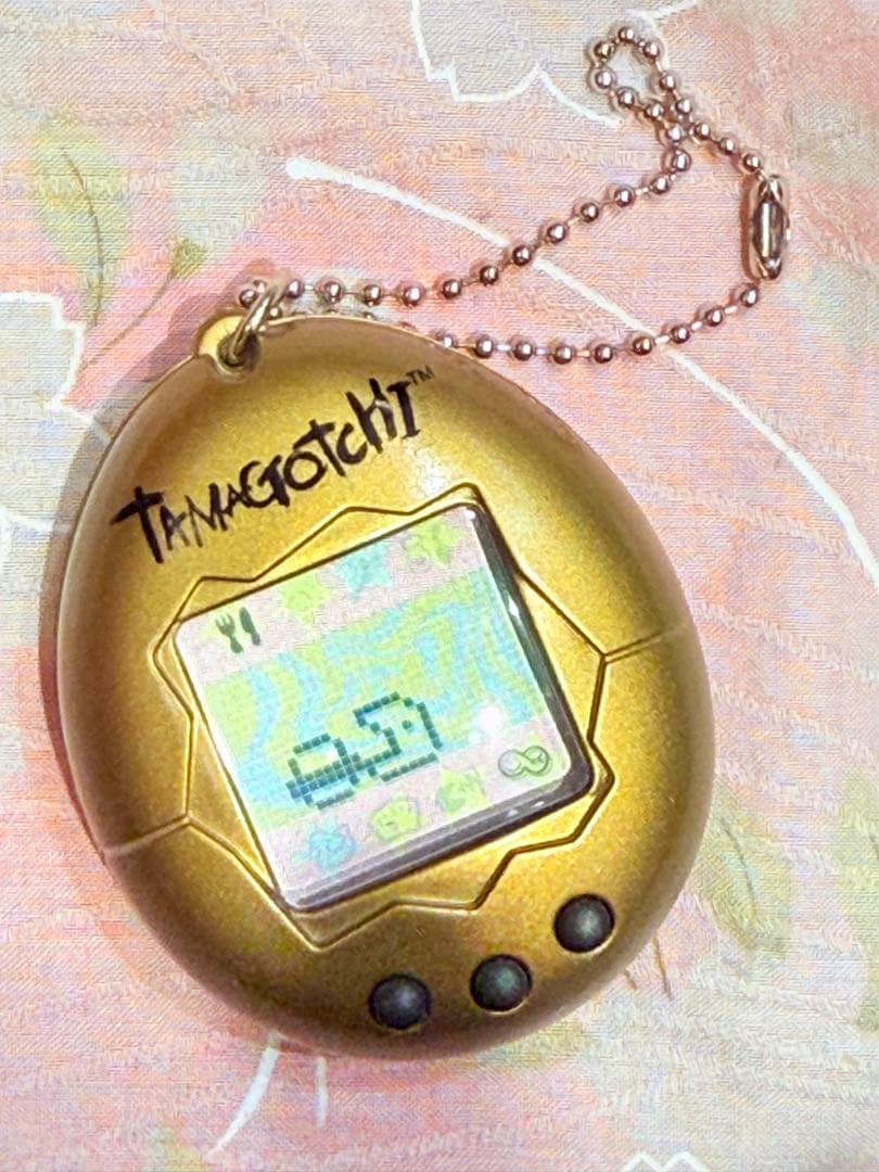 【動作確認済】ヨーロッパ版たまごっち　金 GEN2