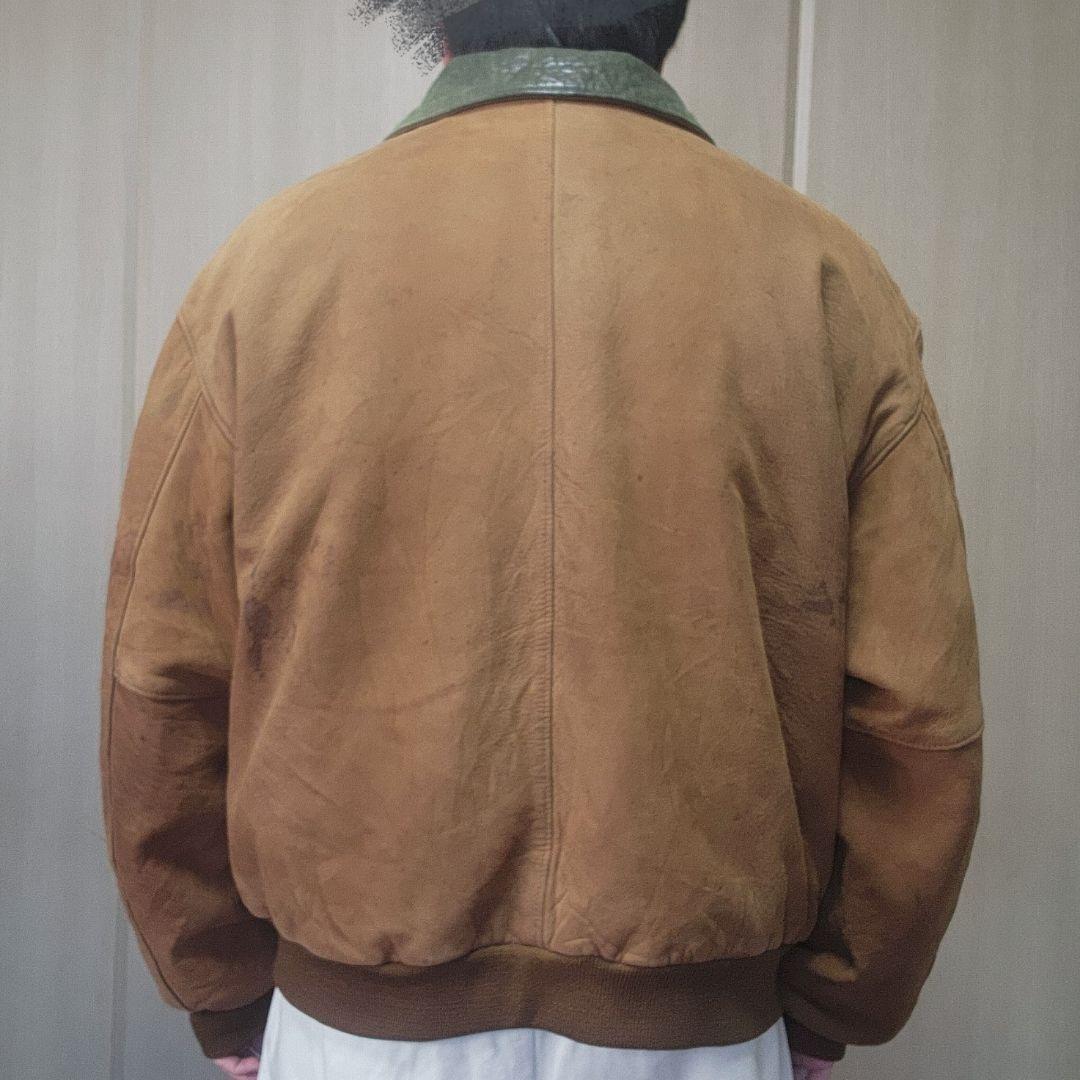 L.L.bean レザージャケット　スウェード　ヌバック　XL