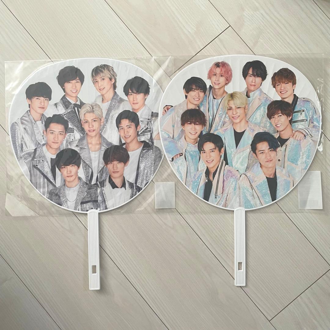 新品・匿名配送】SnowMan 目黒蓮公式うちわ まとめ売り 7枚 個人 集合