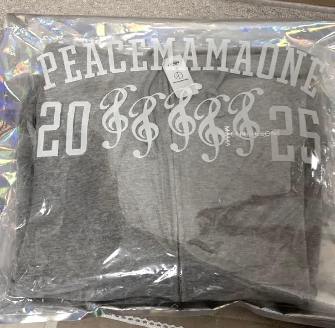 G-DRAGON MAMA2025 ZIP-UP グレーM