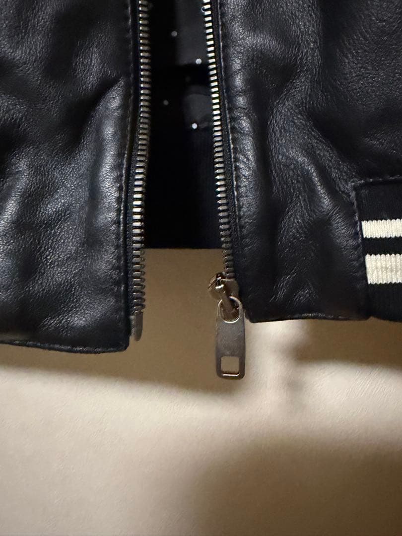 DOLCE&GABBANA ドルチェ&ガッバーナ ラムレザーパーカー 最