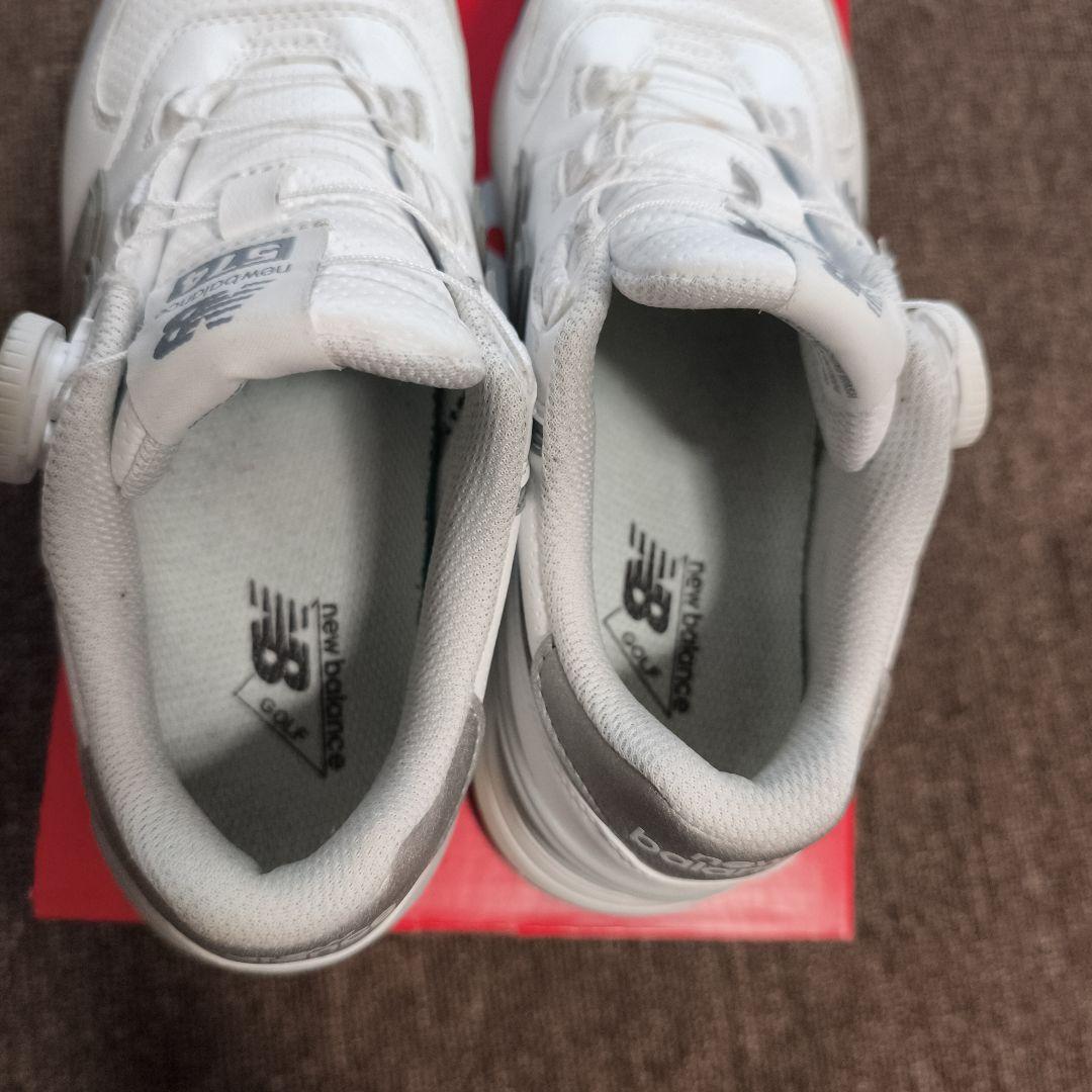 New Balance 574 2E ワイド ゴルフシューズ 23.5cm