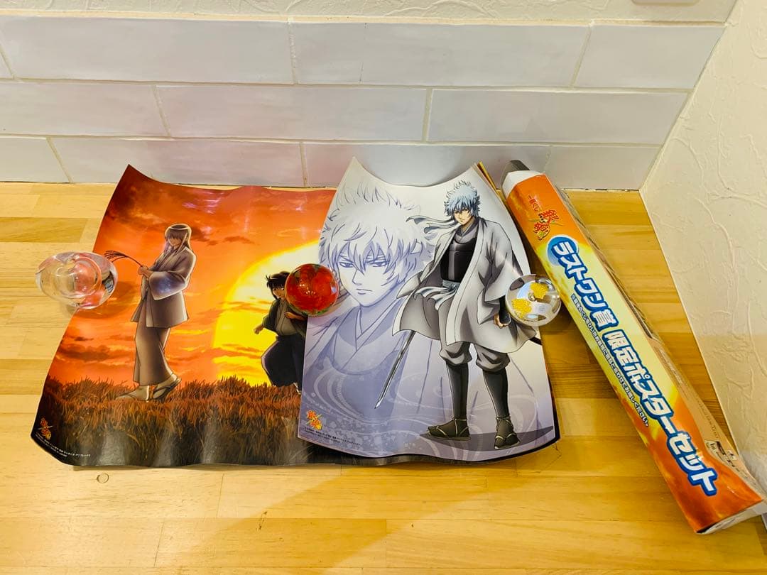 k0202-46★フィギュア 銀魂 一番くじ 白夜叉 桂小太郎 坂本辰馬 他