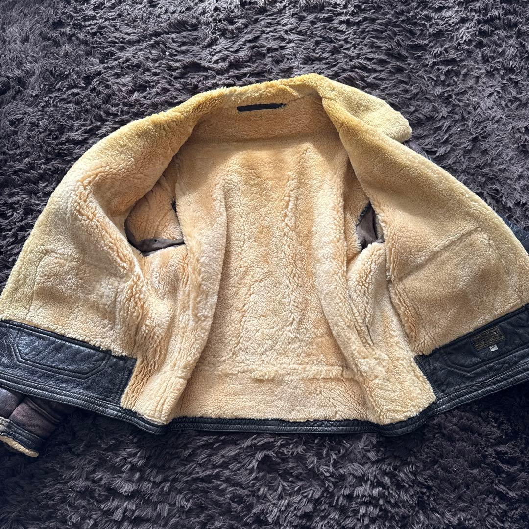 再評価3倍以上価値‼️お宝‼️フライトジャケット米国海軍仕様M445皮の