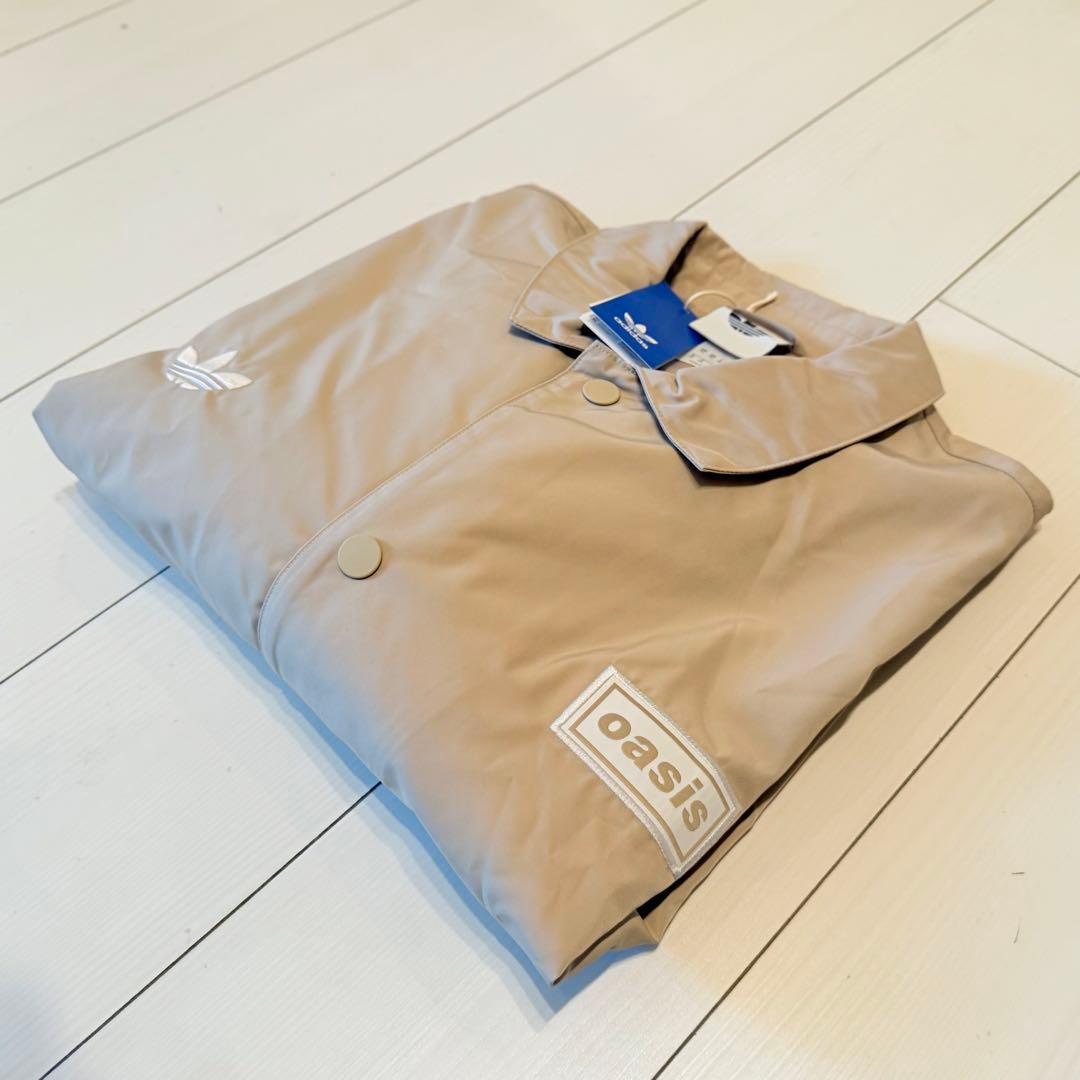 〓新品〓 Live '25 Adidas Coach Jacket Stone