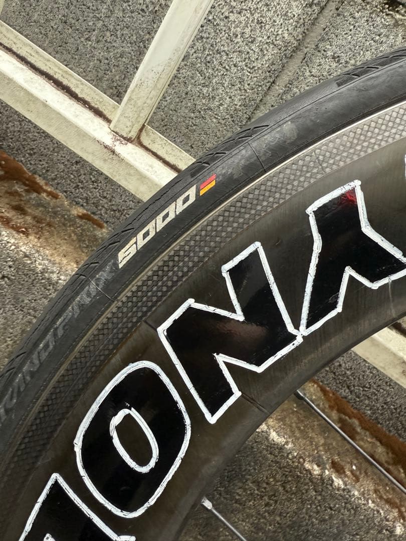 REYNOLDS AR58.80ホイール gp5000付きクリンチャーホイール