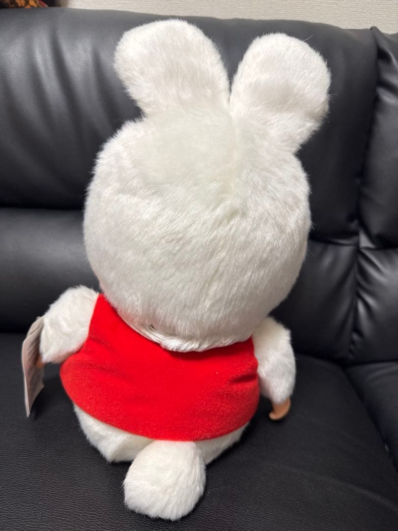 セキグチ モンチッチぬいぐるみ ウサギのフード付き 約38cm