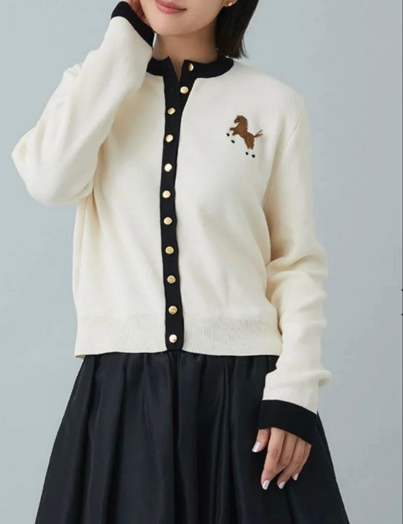 seventen セブンテン ワンポイント刺繍カーディガン Sサイズ - メルカリ