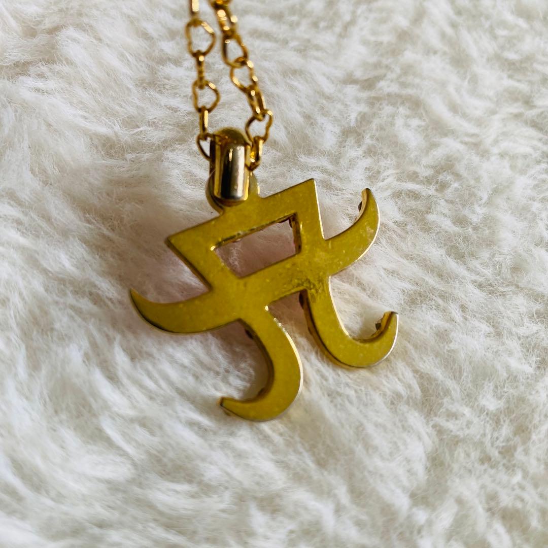 希少】浜崎あゆみ ネックレス Aマーク ゴールド ラインストーン ハート