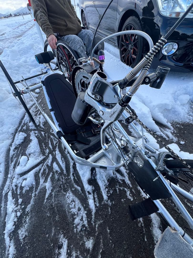 OX ENGINEERING ハンドサイクル 3×10速 競技使用車 - メルカリ