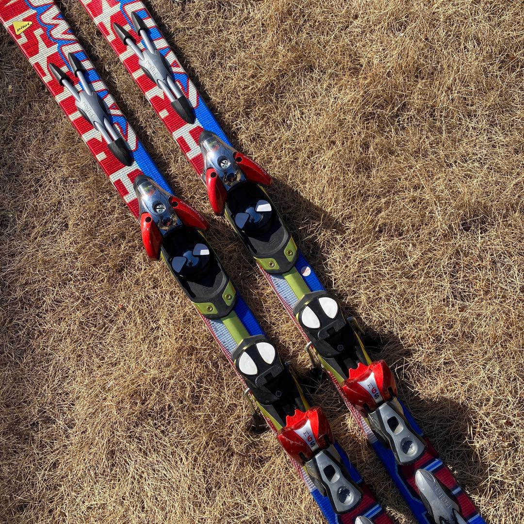 SALOMON CROSSMAX10 L160 スキー板 赤/青/白 - メルカリ