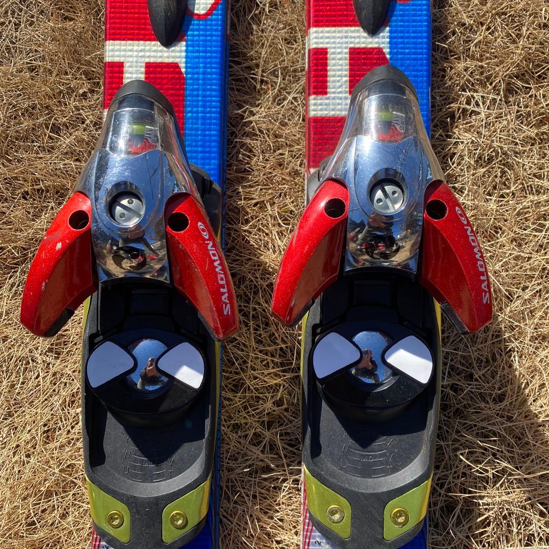 SALOMON CROSSMAX10 L160 スキー板 赤/青/白 - メルカリ