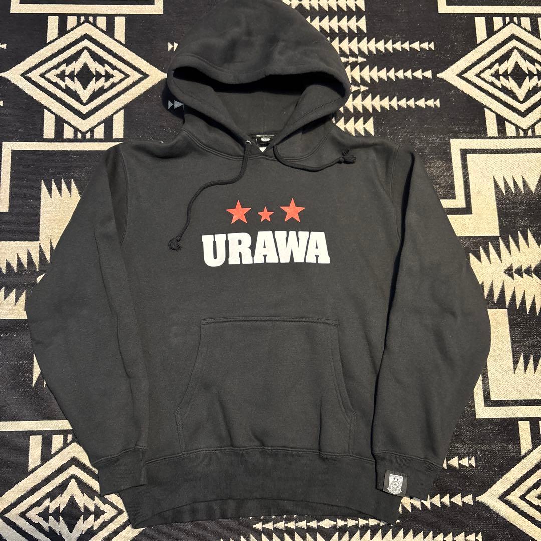 浦和レッズ URAWA 裏起毛 スウェット パーカー Mサイズ - メルカリ