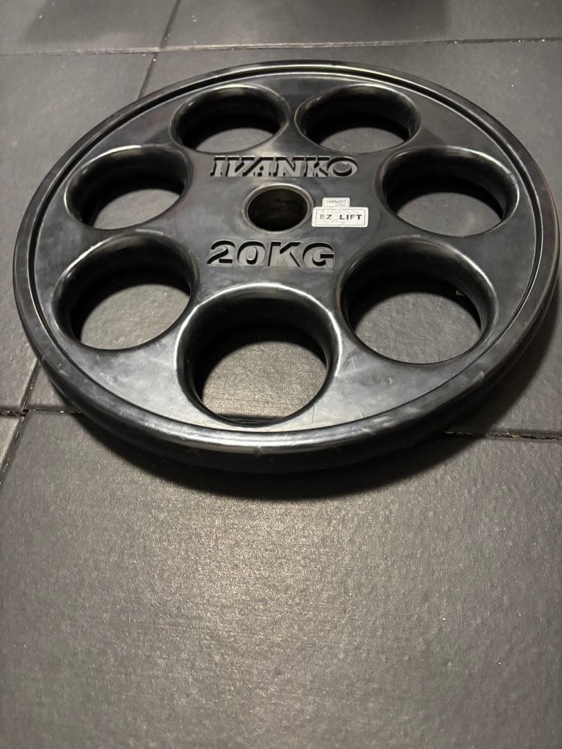 ivanko オリンピックプレート 20kg ② - メルカリ