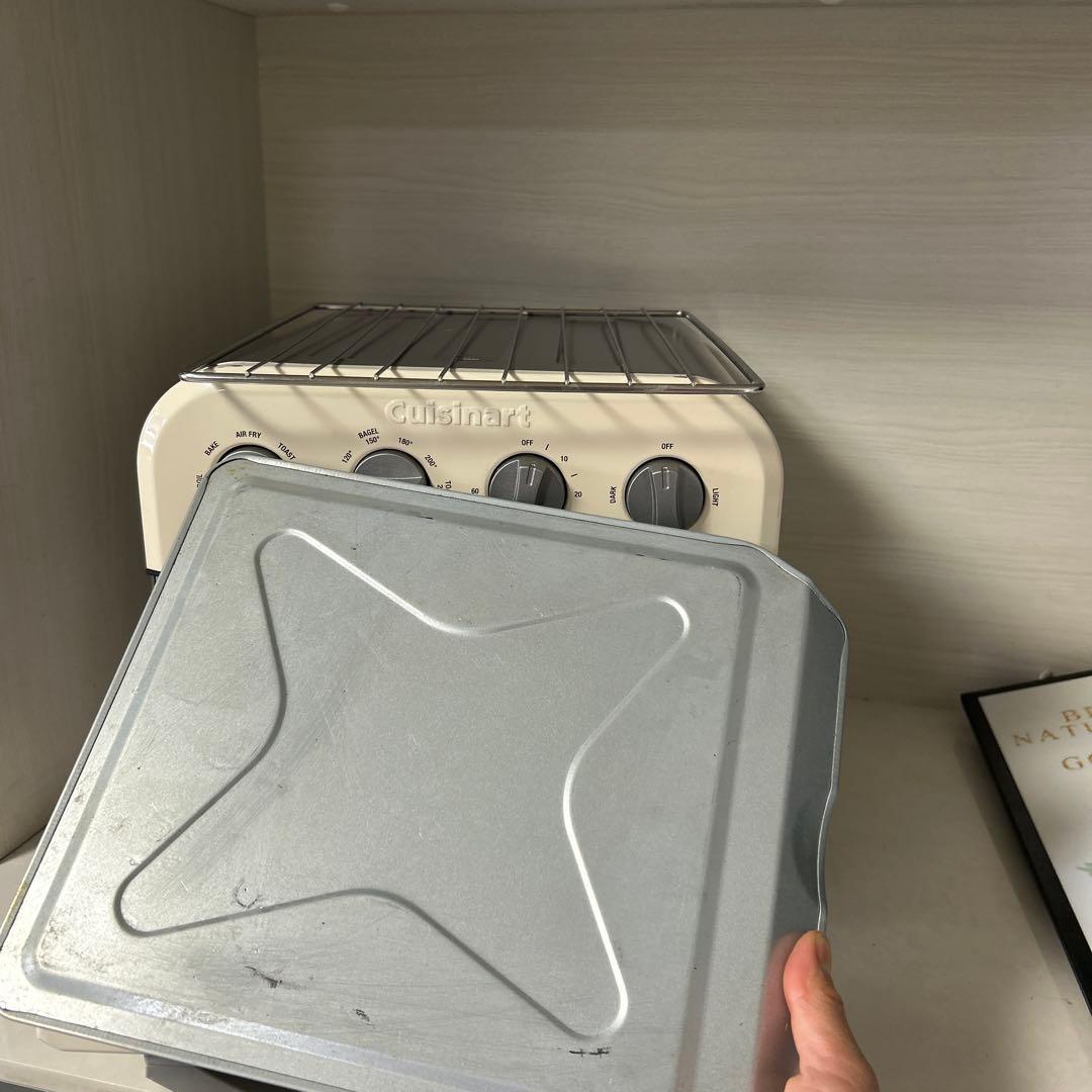 限定カラー クイジナート ノンフライオーブントースター アイボリー 21