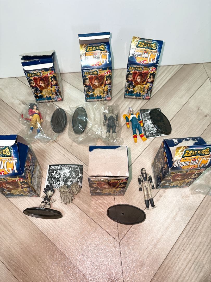 ドラゴンボールGT　超造形魂6箱+5体