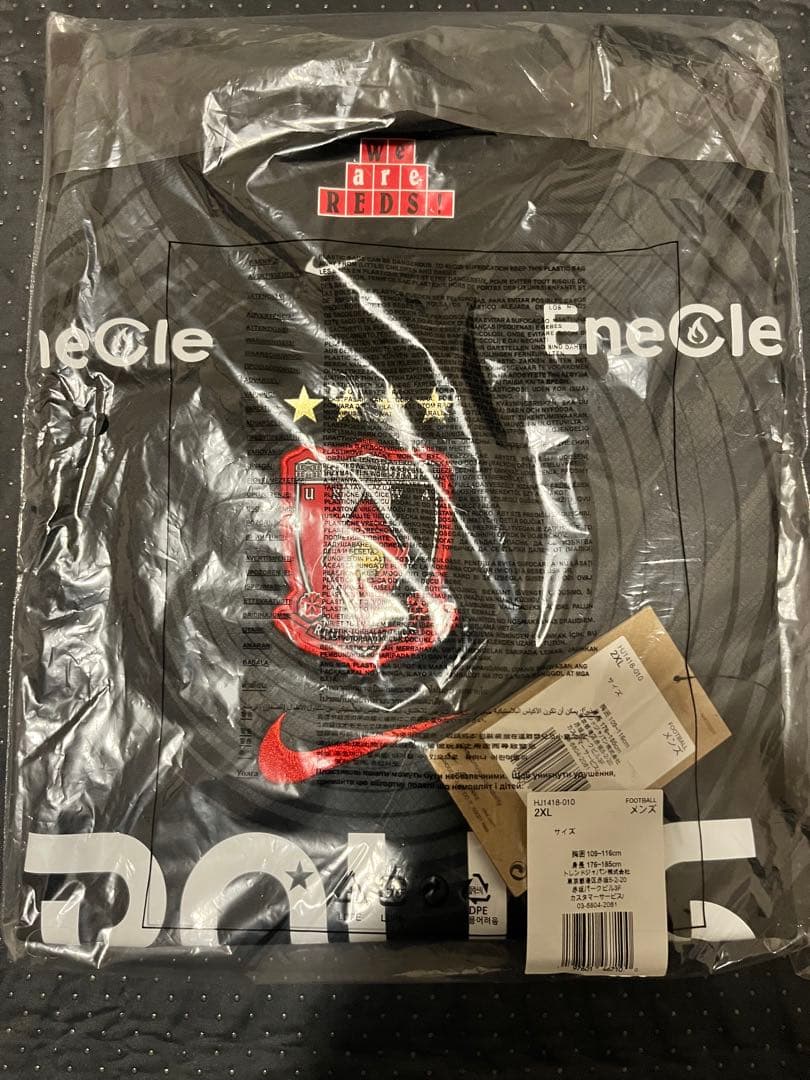 浦和レッズ 2025 ユニフォーム 3rd 黒 ユニ 2XL XL