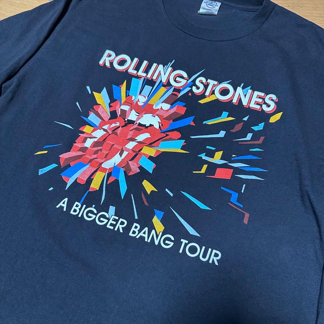 ローリングストーンズ XL 2005 メタリカ ビガーバン ロンT