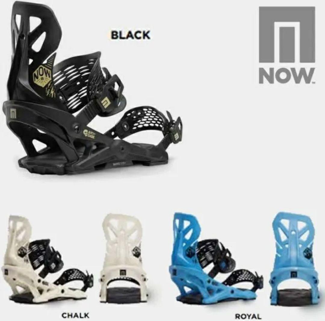 美品】 NOW BRIGADE バインディング Mサイズ(25〜28.5㎝) - メルカリ