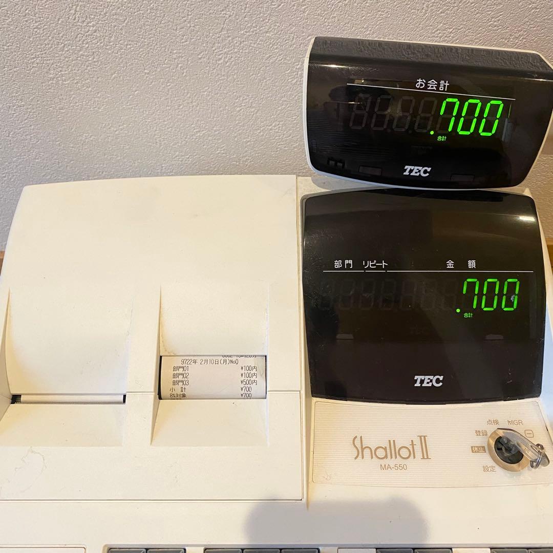 16様専用 東芝TEC テック レジスター シャロット2 MA-550 - メルカリ
