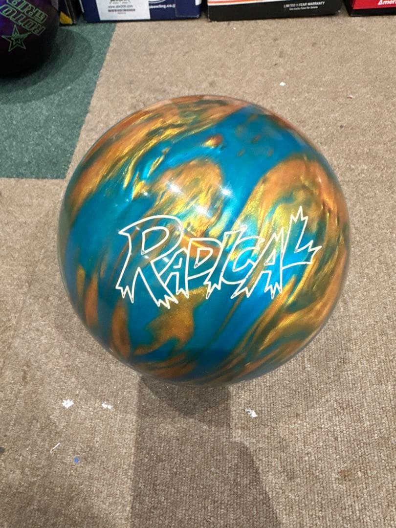 ☆美品☆ RS79 ラディカル ボウリング ボール 15ポンド サンブリッジ
