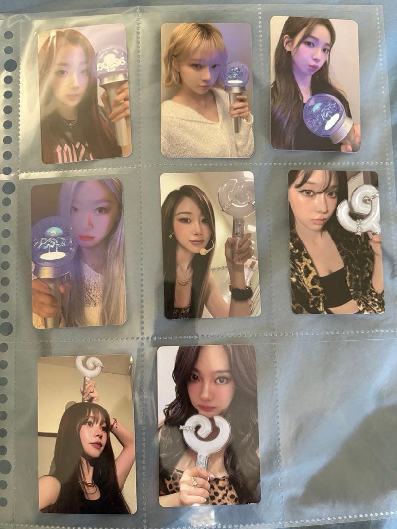 aespaペンライト バージョン1・2セット トレカ付き