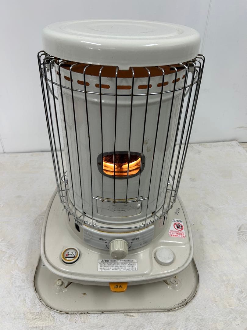 SL-51G 石油ストーブ 2021年　(9) キャプテンスタッグ×コロナ 石油ストーブ SL-51CSA（ベージュ