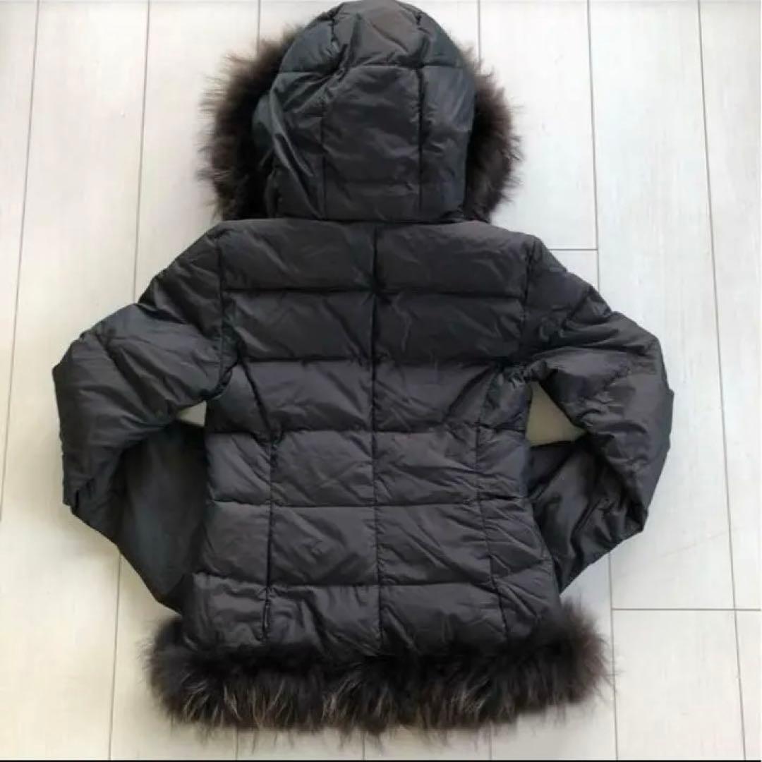 モンクレール リアルファー ダウンジャケット - メルカリ