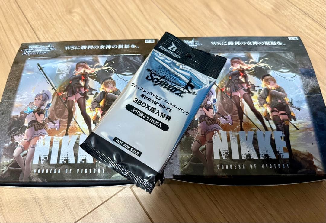 ヴァイスシュヴァルツ NIKKE 2BOX 購入特典付き 勝利の女神：NIKKE ｜ ヴァイスシュヴァルツ｜Weiβ Schwarz