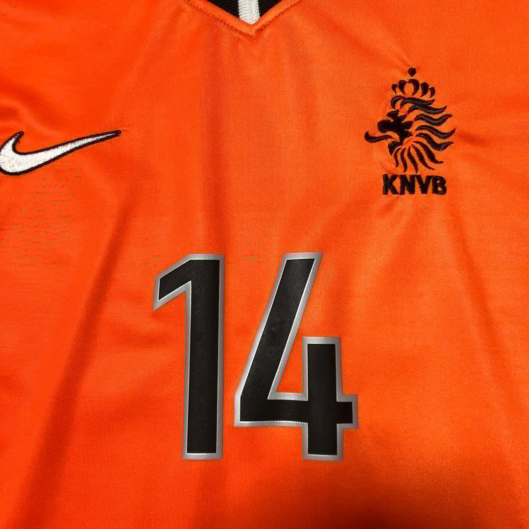 オランダ代表 98-00 （H）オーフェルマルス 選手用 - メルカリ