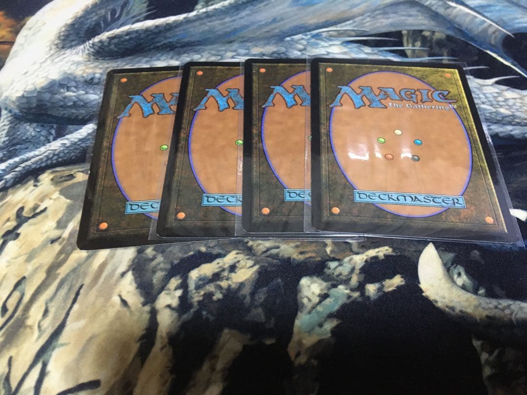 もみ消し/Stifle [SCG] 青R 4枚