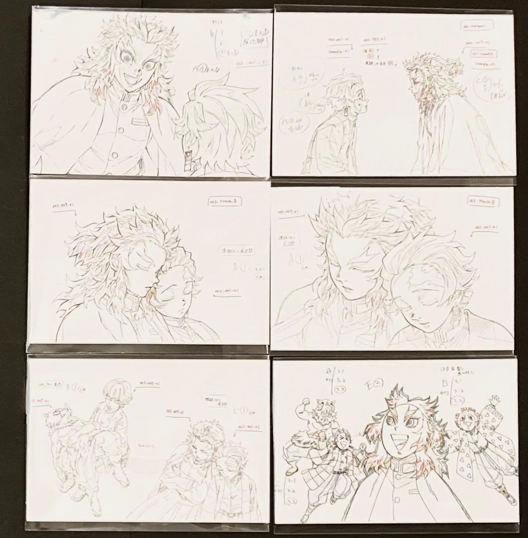 鬼滅の刃 柱展 「柱-表情」原画ポストカード - メルカリ