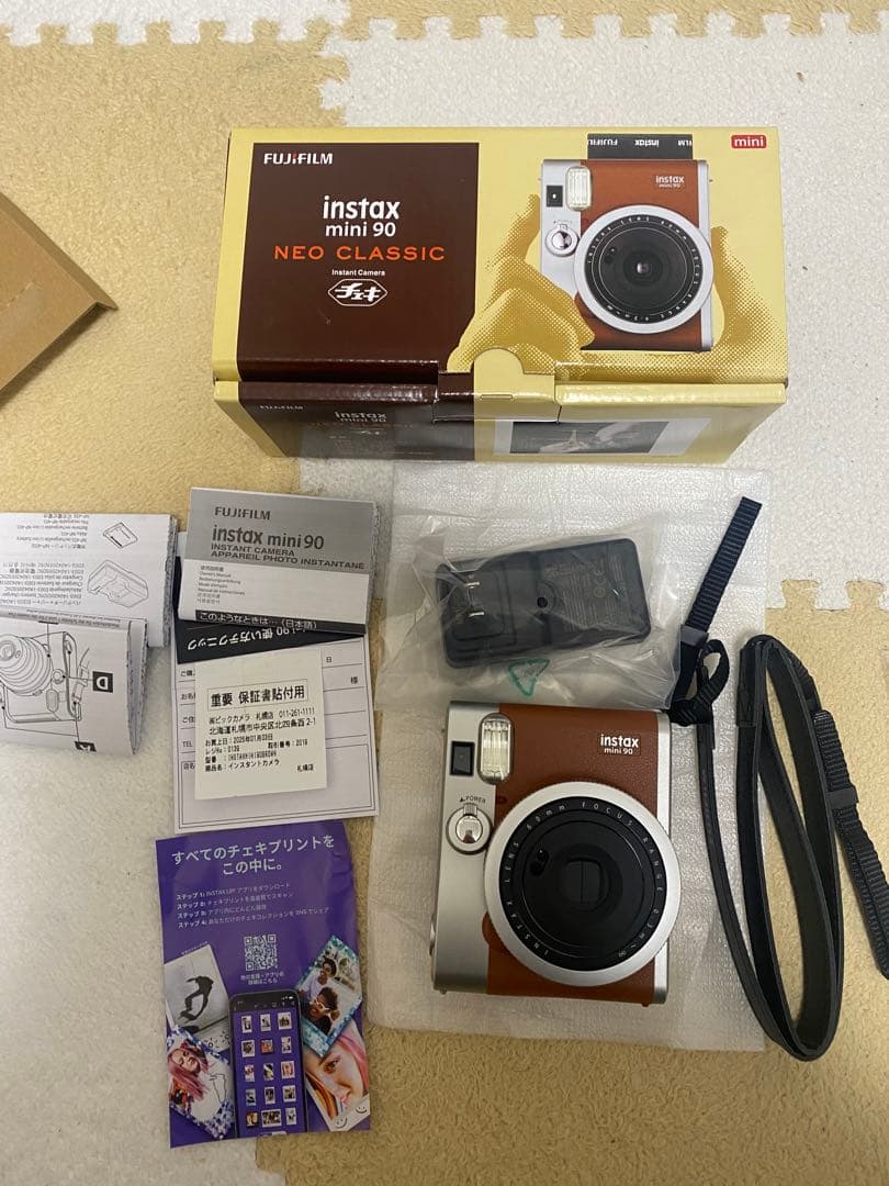 FUJIFILM instax mini 90 ネオクラシック ブラウン - メルカリ