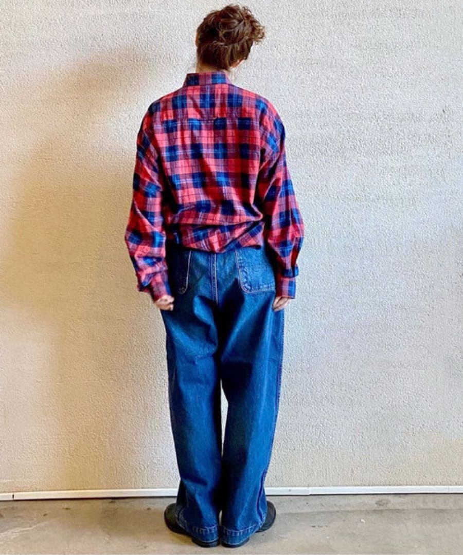 J.S.LUXE 12.5OZデニム バルーンワークパンツ