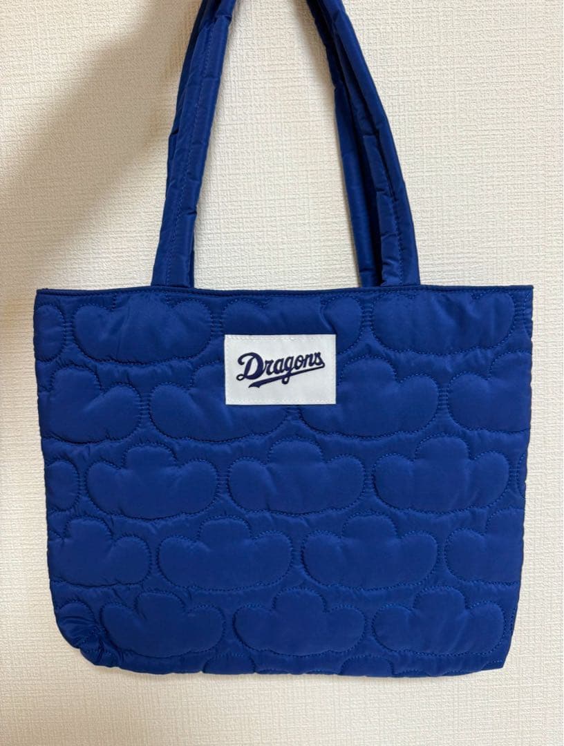 中日ドラゴンズ ドアラ キルティングトートバッグ - メルカリ