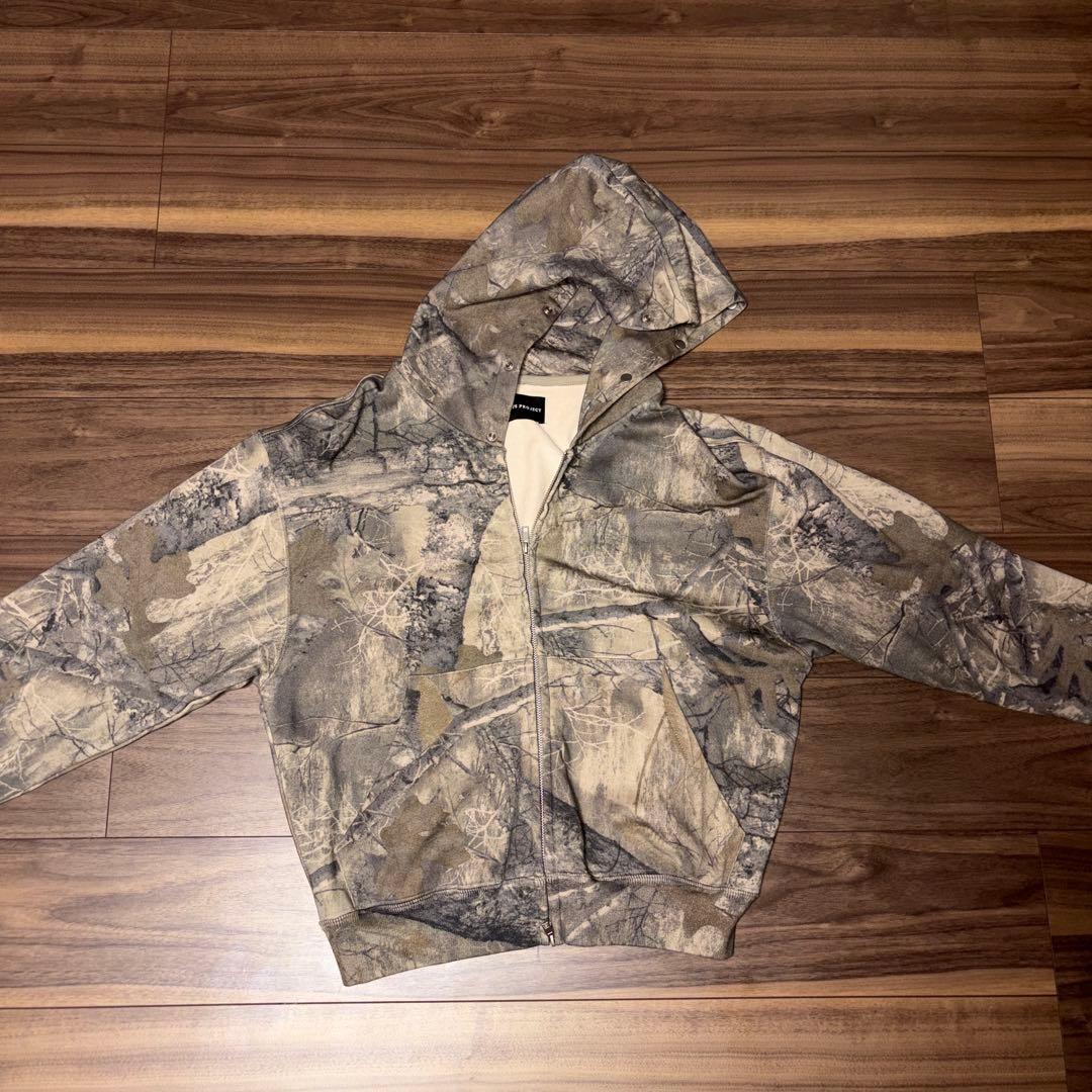 9sproject FUR ZIP HOODIE - REALTREE - メルカリ