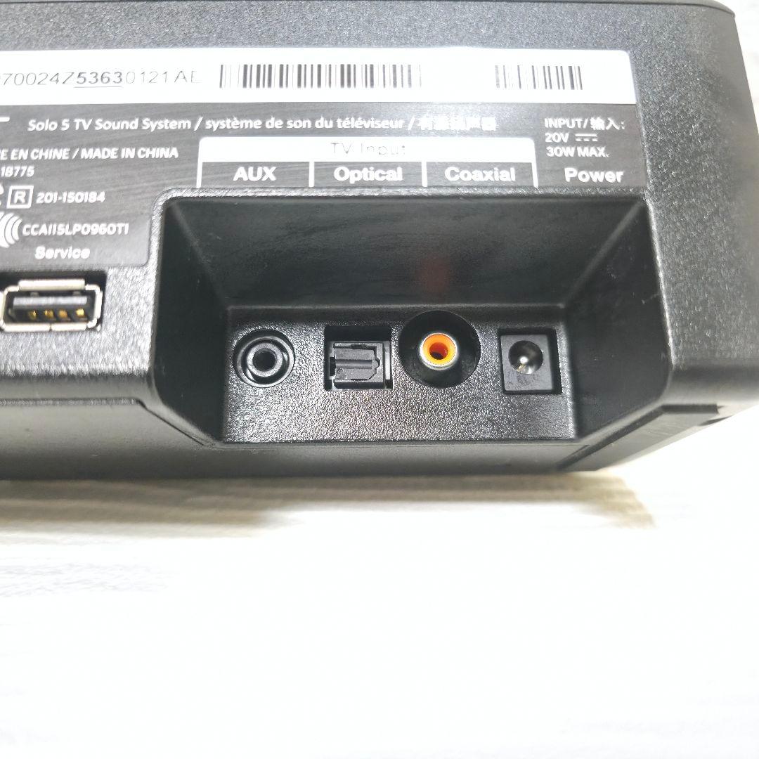 364】ボーズ BOSE Solo 5 TV sound system ②