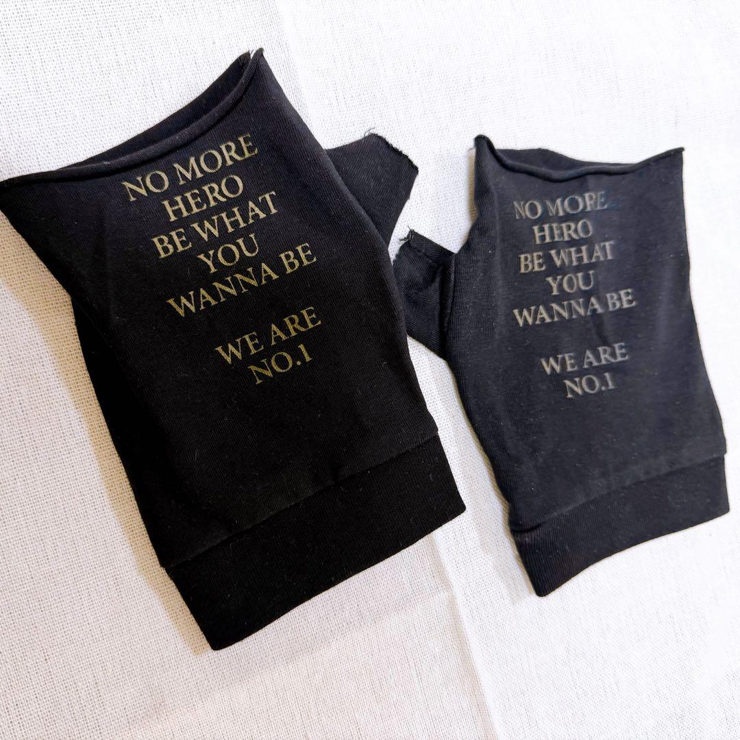 UVERworld グローブ　ゴールド刺繍