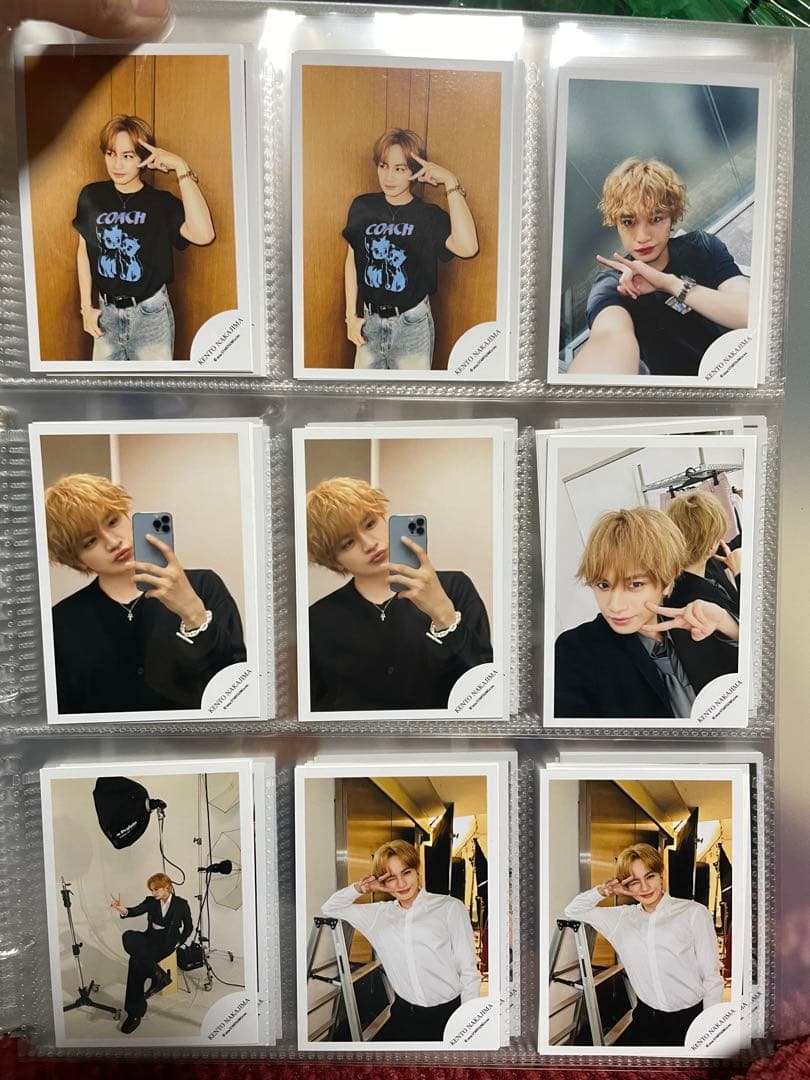 中島健人 ミニフォト Hello I AM:U 127枚セット