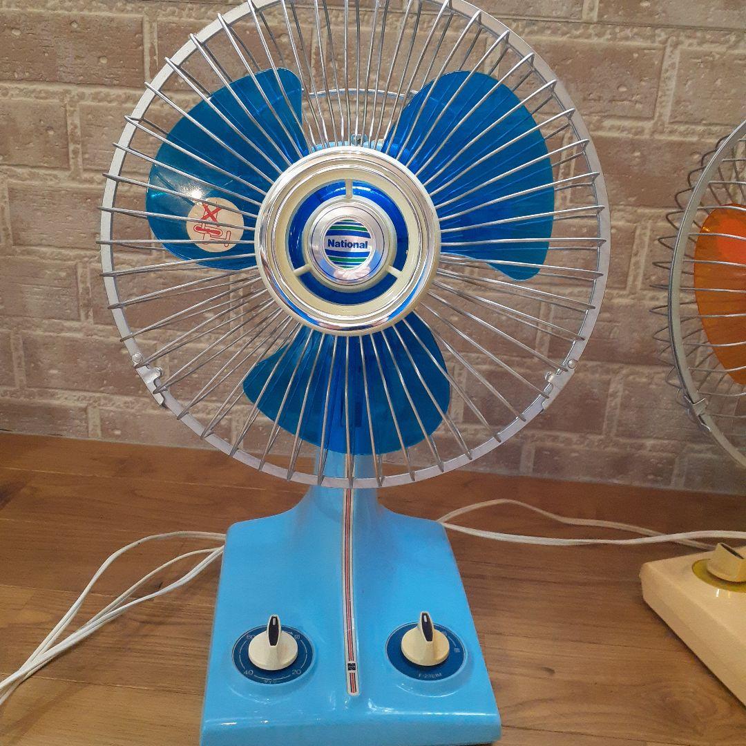 昭和レトロ 扇風機 卓上型 三色セット - メルカリ